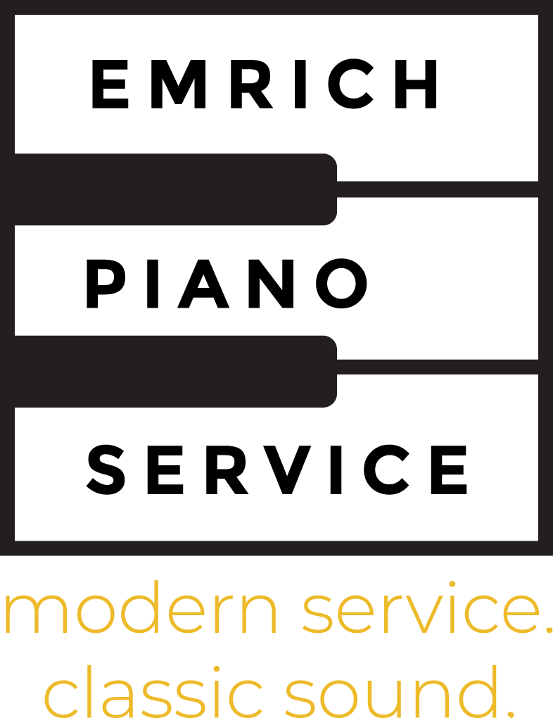 An Image Of Emrich Piano Service Logo